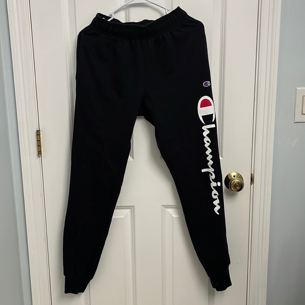 champion joggers size small